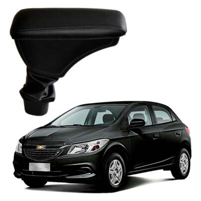 Apoio De Braço Chevrolet Onix 2012 Até 2019 Encosto Descanso Em Courvin Com Costura