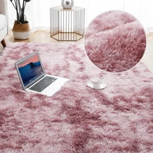 Fluffy Rug Large Shaggy Rug Floor Mat Living Room Bedroom Anti-Slip Soft Carpet