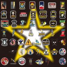 100 piezas Pegatinas estéticas de electricista y soldador, pegatinas de vinilo para álbum de recortes, diario, portátil, parachoques, monopatín, botellas de agua, computadora, teléfono - Multicolor - Ver 4