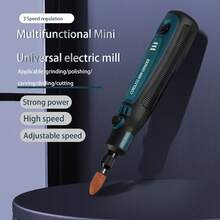 电钻笔 3 档 USB 充电可充电旋转工具 适用于 USB 旋转工具笔 DIY 工艺品打磨抛光 - 塑膠盒50件套 - 查看 6