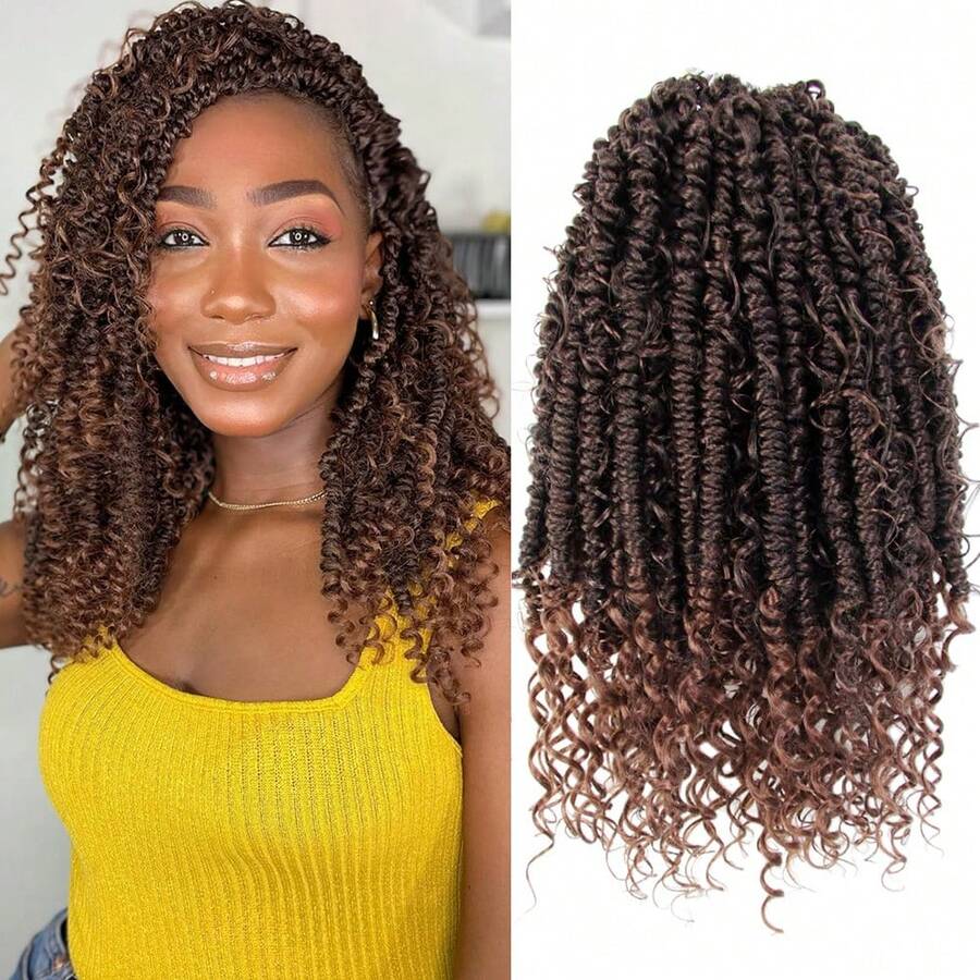 8 paquetes Trenzas crochet de pasión bohemia, trenzas crochet de pasión ...