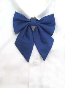 pooting bear 1 Pezzo Cravatta in Maglia in Poliestere di Colore Tinta Unita Stile Scolastico con Collo Regolabile, Adatta per Abiti Quotidiani, Stile Jk, Appuntamenti e Altri Accessori per Donna