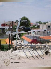 Antena Aérea Televisión Radio 8 Elementos Vhf Uhf Hdtv Full Equipo Para Tv - Gris - Ver 2