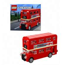 LEGO 40220 Creative London Bus Boys And Girls Assemble Building Blocks Toy Gift - Multicolor - View 2