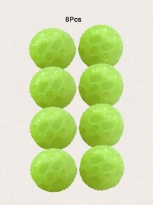 1pc Luminous Tpr Sound Producing High Bounce Dog Fetch Toy Ball - Green - View 11