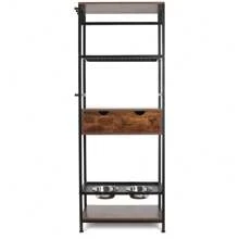 Dog Feeding Station,3 Height Adjustable Raised Dog Bowls, Dog Feeder Station For Large Medium Dogs Cats, Dog Storage With Shelves. - 1 - View 11