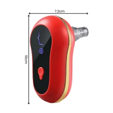 3 Modes 5 Adjustable Blackhead Remover Vacuum USB Rechargeable Face Pore Cleaner Vacuum - Red - View 3