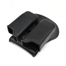 Funda multiusos de doble capa de 9 mm para porta-cargadores universal de rápido acceso - Negro - Ver 5