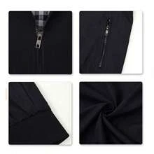 Chamarra Rompeviento Hombre Impermeable Chaqueta De Moda - Azul - Ver 5