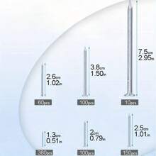 Đinh 800 chiếc đinh treo tranh Đinh hoàn thiện Đinh phần cứng Đinh tường Đinh nhỏ Đinh gỗ - Bạc - Xem 12
