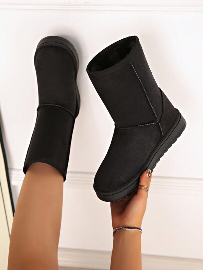 Latest Winter Snow Fashionable Mid-Calf Warm Women Boots,Fur,Party