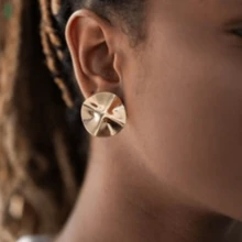 Stud Earrings - 金色 - 查看 6