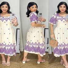 Jessica Printed Dress Evangelical Fashion - 紫色 - 查看 3