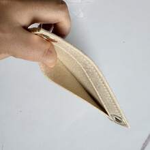 Organisateur de sac à main en feutre de mode, mini organiseur de sac à main pour sac bandoulière, kit de conversion de sac à main pour sac enveloppe pour femmes - Beige - Voir 9