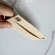 Organisateur de sac à main en feutre de mode, mini organiseur de sac à main pour sac bandoulière, kit de conversion de sac à main pour sac enveloppe pour femmes - Beige - Voir 7