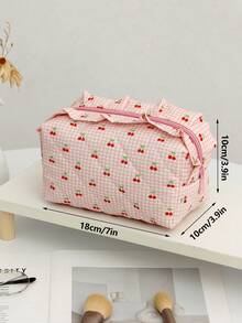 1 Túi đựng đồ trang điểm hình bàn cờ họa tiết hoa anh đào màu hồng gingham, Túi đựng mỹ phẩm, túi đựng đồ trang điểm dung tích lớn, dung tích lớn để đựng đồ trang điểm khi đi du lịch, túi đựng đồ trang điểm, túi đựng đồ chăm sóc da, túi đựng đồ vệ sinh cá nhân, khối đóng gói, đồ dùng thiết yếu khi đi du lịch, đồ dùng thiết yếu khi đi du thuyền, đồ dùng thiết yếu khi ở ký túc xá, quà tặng cho phù dâu, quà tặng cho mẹ, quà tặng sinh nhật, quà tặng cho bạn bè và giáo viên, đồ trang trí nhà cửa, đồ trang trí phòng tắm, phòng khách, phòng ngủ, hộp đựng đồ trang điểm trong phòng tắm, hộp đựng đồ trang sức, hộp đựng dầu dưỡng môi, hộp đựng đồ đựng sơn móng tay, hộp đựng đồ trang điểm - Nhiều màu - Xem 7