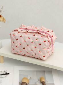 1 Túi đựng đồ trang điểm hình bàn cờ họa tiết hoa anh đào màu hồng gingham, Túi đựng mỹ phẩm, túi đựng đồ trang điểm dung tích lớn, dung tích lớn để đựng đồ trang điểm khi đi du lịch, túi đựng đồ trang điểm, túi đựng đồ chăm sóc da, túi đựng đồ vệ sinh cá nhân, khối đóng gói, đồ dùng thiết yếu khi đi du lịch, đồ dùng thiết yếu khi đi du thuyền, đồ dùng thiết yếu khi ở ký túc xá, quà tặng cho phù dâu, quà tặng cho mẹ, quà tặng sinh nhật, quà tặng cho bạn bè và giáo viên, đồ trang trí nhà cửa, đồ trang trí phòng tắm, phòng khách, phòng ngủ, hộp đựng đồ trang điểm trong phòng tắm, hộp đựng đồ trang sức, hộp đựng dầu dưỡng môi, hộp đựng đồ đựng sơn móng tay, hộp đựng đồ trang điểm - Nhiều màu - Xem 4