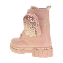 Children's Tractor Boot With Glitter Bag For Autumn Winter - Màu Hồng baby - Xem 2