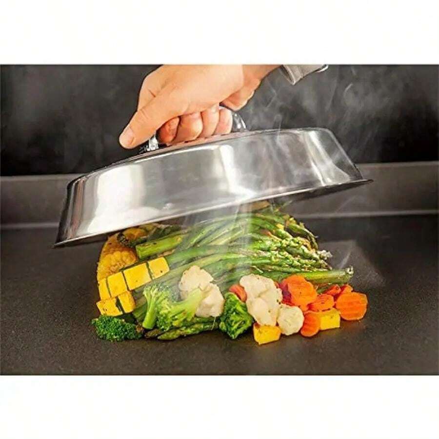 Lot AMC : Wok 24cm + Plat Ovale 24x38cm (3,5L) + Poêle Pyramidale 24cm – Occasion