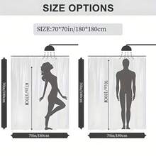 1 件/4 件万圣节浴室装饰套装：南瓜和扫帚浴帘、枫叶浴室垫、蜘蛛网马桶盖、防滑 U 型垫、防水浴室隔断帘、秋季主题家居装饰、万圣节礼物包括 12 个 C 形挂钩，70.8 英寸 X 70.8 英寸 - 彩色 - 查看 10