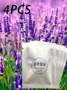 Easypie Selection 4pcs Car Air Freshener Refill Lavender Flavor - Lavender - View 1