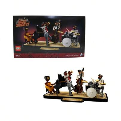 LEGO 21334 Jazz Quartet IDEAS Series Building Blocks Toy Gift
