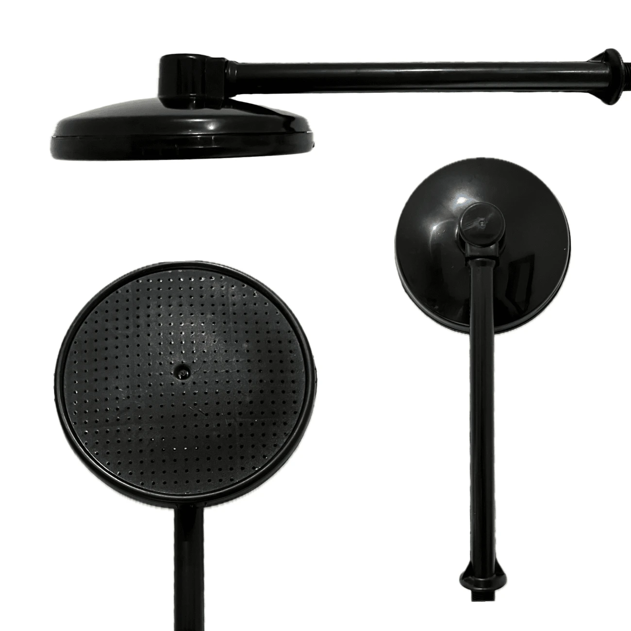 Premium Black Shower Head 170mm - 黑色 - 查看 1