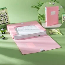 Caixa de Arquivo A4 Morand, Suporte de Documentos, Pasta de Arquivo de Contrato/Pessoal, Caixa de Armazenamento de Documentos de Plástico e Papel, De Volta às Aulas, Suprimentos Escolares