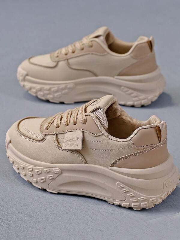 1 Pair Women's Casual Mesh Sneakers, Lightweight & Breathable Athletic Sports Shoes, 2024 Autumn New Slip-Resistant & Comfortable