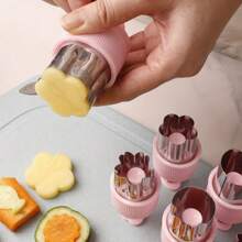 8pcs Stainless Steel Cookie Cutter Set, Vegetable Shaped Cutters, Pressed Mini Cookie Cutters, Fruit Cookie Pastry Stamp Mold For Children Baking Cookie - Fruit Cutting Mold - View 13