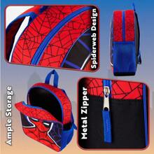 Marvel Spiderman Backpack Captain America Iron Nursery Pre School Bags Travel Holiday Gift - A - View 6