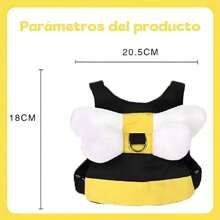 FELIN Arnés de Paseo para Bebés, Bebé Mochila con Cuerda Anti-Perdida, 2 en 1 Arnés Infantil con Mochila y Correas de Muñeca Antipérdida, Adecuado para Niños de 1 a 5 Años, Niños Y Niñas - Púrpura malva - Ver 2
