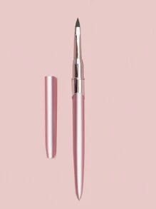 1 chiếc bút khắc 3D acrylic vẽ hoa nghệ thuật móng tay màu hồng, dụng cụ phụ kiện làm móng manicure - Hồng - Xem 2