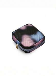 Minimalist Corduroy Functional Storage Bag,Multifunctional Sanitary Napkin Storage Bag Small Square Bag Ins Japanese Sweet Corduroy Square Makeup  Storage Bag, For Storing Sanitary Napkins And Panty Liners,Small Cosmetic Travel Bag Toiletries Storage Bag For Women/Girls, Cute Zipper Bag Coin Purse College Style Suitable For School, Work, Travel , Cosmetic Bag, Cosmetic Bag, Skin Care Bag, Toiletry Bag, Packaging Box, Travel Necessities