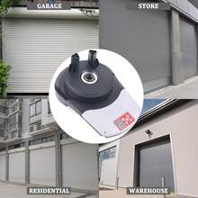 ONEUTRALON Auto Electric Garage Roller Door Opener Remote, Silent Garage Door Opener Automatic Sliding Gate Opener Garage Door Motor Power For Garage Warehouse Store Barn Farm - Black and White - View 3