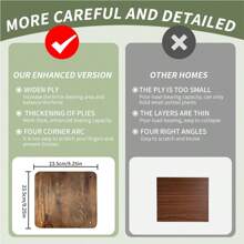 6-stöckiger Holz- und Metall-Blumenständer für den Innenbereich, geeignet für verschiedene Pflanzenständer, bodenständiger Hocheckpflanzenständer, geeignet für Terrassen, Gärten, Wohnzimmer, Balkone, Schlafzimmer und andere Bereiche, geeignet für Outdoor-Dekoration das ganze Jahr über