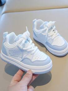 复古面包休闲鞋，2025新款厚底时尚运动鞋 - 藍色 - 查看 5