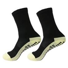 1 Cặp Tất bóng đá nam chống trượt Tất bóng đá Tất đạp xe Tất chống trượt Tất thể thao bóng rổ chống trượt - Nhiều màu - Xem 8