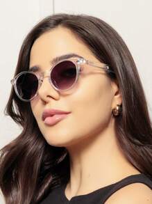 Women Fashion Glasses, Elegant Perfect Gift For Friends For Daily Use - Clear - View 1