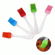 硅胶烧烤酱刷烘焙油刷厨房煎饼食物刷煎饼家用耐高温烧烤刷易清洗易收纳 - 紅色 - 查看 14