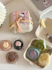 5/6 件便当蛋糕盒、汉堡盒、蛋糕甜点外卖包装盒、露营野餐盒、西式食品包装盒