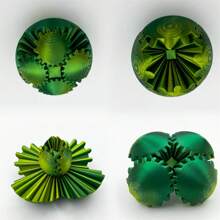 3D Printed Gear Spinner Ball, Gear Fidget Toy, Stress Relief Toy - Multicolor - View 14