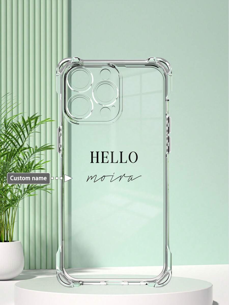 Ốp điện thoại ảnh DIY tùy chỉnh, Ốp bảo vệ mềm TPU chống trầy xước chống sốc trong suốt, tương thích với iPhone 15/14 Plus/13 Pro/12 Pro Max/11/6P/7P/XS/XR, Lựa chọn quà tặng lý tưởng cho cá nhân, đối tác, gia đình, bạn bè, sinh nhật, kỷ niệm - Trong sáng - Xem 1