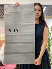 1 Pc Hanging Bra Organizer With Rotating Metal Hanger, Extra-Large Dual Sided Wall Shelf Wardrobe Mesh Pockets Hanging Storage Bag For Bra Socks Underwear Underpants,Double Side Underwear Storage Bag, Functional Lingerie Packing Bag, Hanging Bra Socks Organizer, Bag For School School Accessories School Stuff