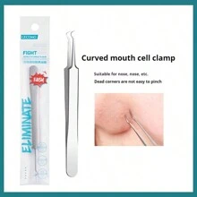 4 Pieces Professional Acne & Blackhead Remover Tool Kit - Includes Blackhead Extractor, Pimple Needle, Comprehensive Facial Cleansing Tool (Rose Gold 4 Pieces Set)