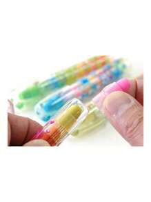 9pcs Interchangeable Rubber Erasers Stationery Back To School - Multicolor - View 4