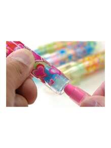 9pcs Interchangeable Rubber Erasers Stationery Back To School - Multicolor - View 3