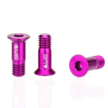 2 piezas Tornillos de polea guía del desviador trasero de bicicleta ZTTO, rodillos de polea de AL7075 para bicicleta de montaña y de carretera