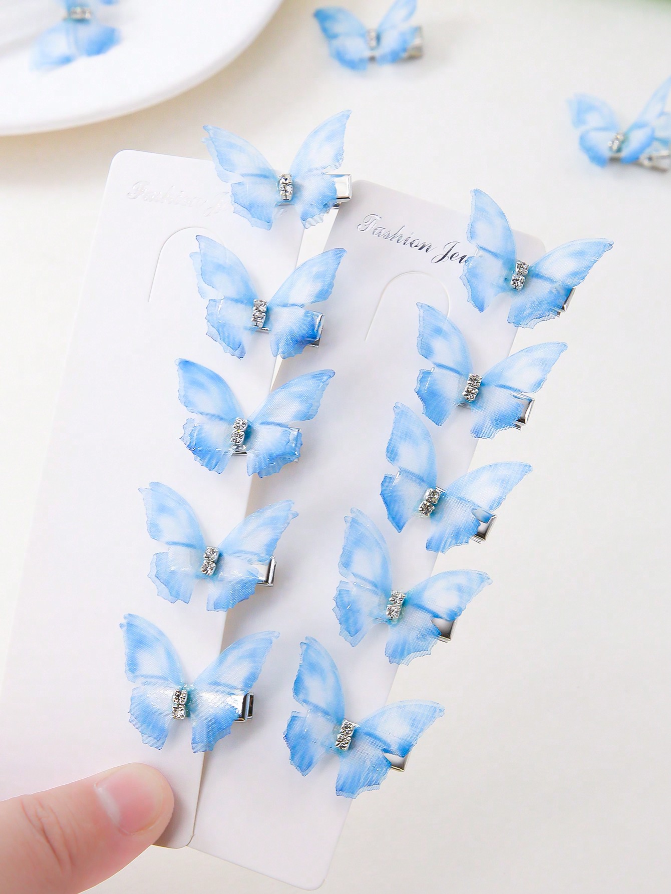 مشبك شعر صغير 10قطع/عبوة