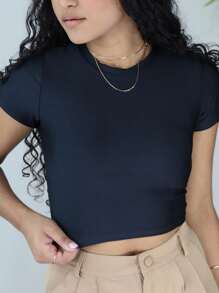 Women Tank Tops & Camis - 黑色 - 查看 2